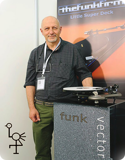 A turntable with Funk Firm upgrades installed.
