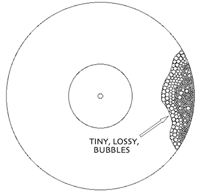 Achromat open-cell structure — millions of tiny lossy bubbles